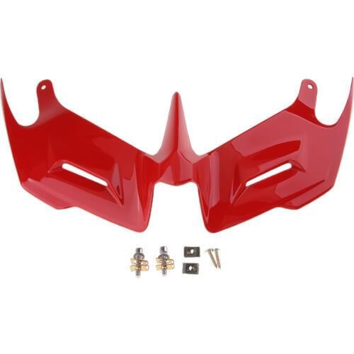 Front Nose Cowl Upper Fairing 440x20mm Fit For Yamaha YZF-R3 & R25 - Red