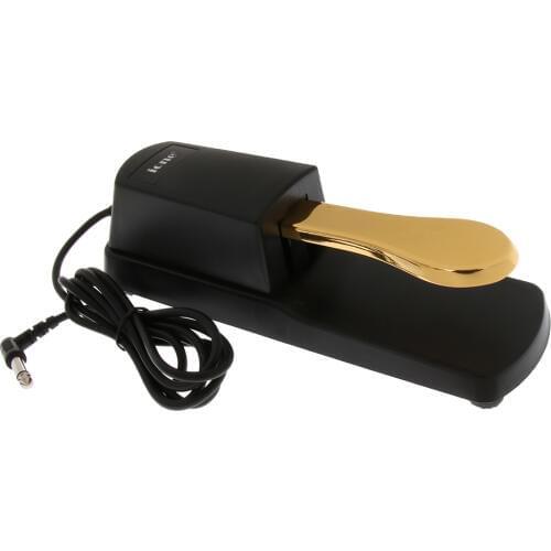 Practical Damper Sustain Pedal for Electric Piano Musical Keyboard Instrument Parts