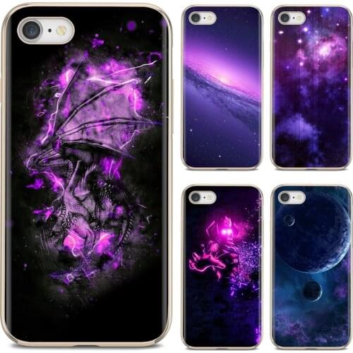 Psychedelic purple light For Huawei P8 P9 P10 P20 P30 P Smart 2019 Honor Mate 9 10 20 8X 7A 7C Pro Lite Silicone Cover
