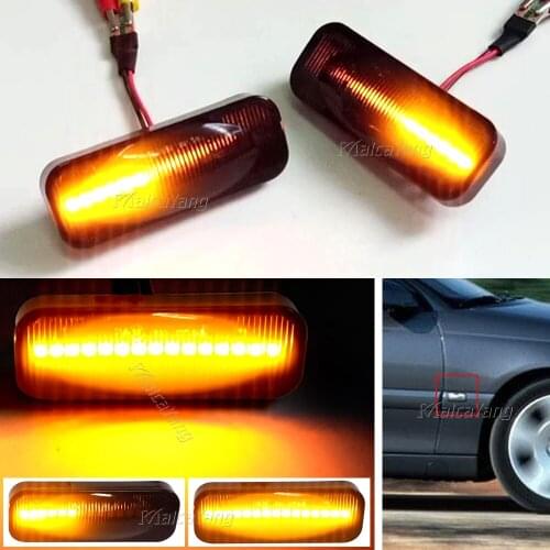 LED Dynamic Turn Signal Light For Opel Omega B Stufenheck Caravan 1994-2003 Flowing Side Marker Lamp Flasher Repeater Indicator