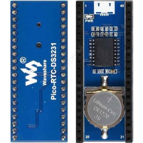 Raspberry Pi Pico Onboard DS3231 Chip Precision RTC Module