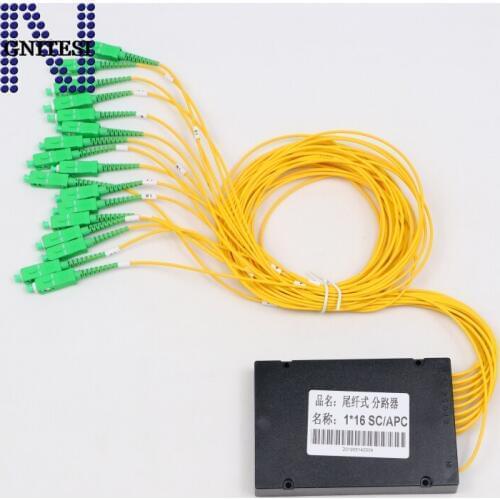 High quality New 1X16 SC APC Single Mode PLC Splitter Test Report