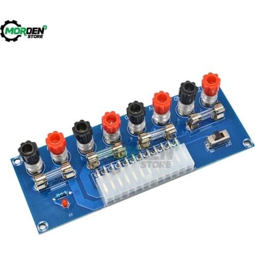 XH-M229 24Pin Desktop PC Chassis Power Supply ATX Transfer Board Power Take off Board Power 24Pin Output Terminal Module