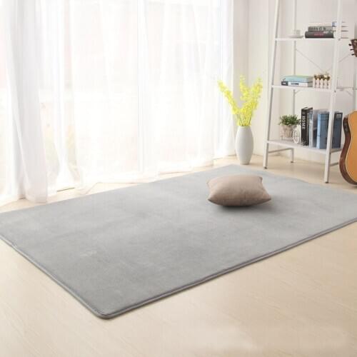 ZDAAZV Faux Fur Carpets for Bedroom Plush Rug Child Bedroom Fluffy Floor Carpets Bedside Home Decor Area Rugs Soft Velvet Mat