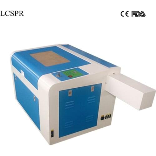 Free shipping M2 mainboard 4060 laser engraver with 60W CO2 laser tube and rotary