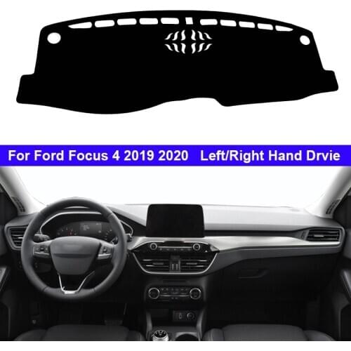 Car Dashboard Cover For Ford Focus 4 2019 2020 Dash Mat Pad Dash Board Cover Carpet Auto Sun Shade DashMat Anti-UV Car Stling