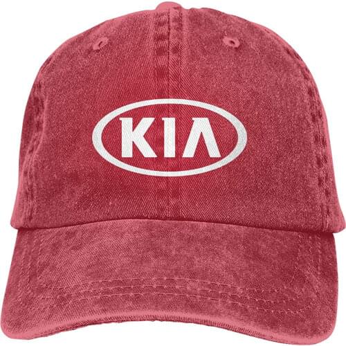 Design KIA_Motors Logo Fashion Baseball Caps for Man Black