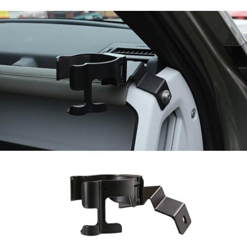 For Land Rover Defender 110 2020-2021，Car phone holder, multi-function holder, GPS navigation holder,Modification accessories
