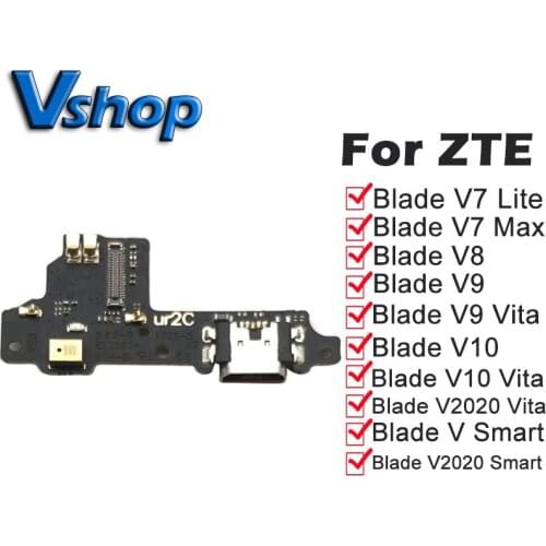 For ZTE Blade V8 Charging Port Board for Blade V8 Phone Flex Cables Replacement Parts USB Board Charger Dock