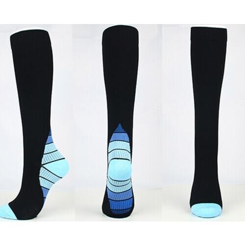 Breathable Compression Socks Elastic Sports Socks Calf Shaping Support Stockings for Sports Workout d88