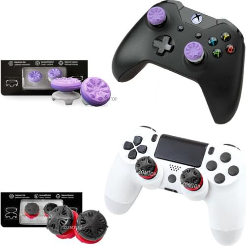 Hand Grip Extenders Caps for PlayStation 4 (PS4) Gamepad CQC FPS Thumbstick for Xbo One Controller Joystick Caps Accessories