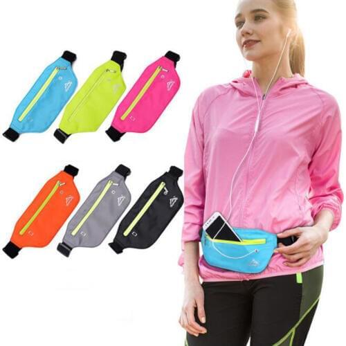 Waist Bag Belt For Men Women Fanny Pack Sport Running Waterproof Belt Banana Pouch Bananka Male Female Money Phone Waistbag