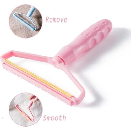 Hair Removal Device Mini Portable Lint Remover Fuzz Fabric Fluff Pellet Double Sided Shaver For Clothes