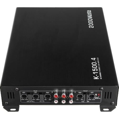 4 Channel Car Auto Audio Amplifier 2000W Stereo Bass Speaker Car Power Audio Subwoofer Home Amplifiers Audio Amplifiers