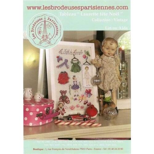 Customized Needlepoint Ornaments of Girl Cross Stitch Embroidery Designs with 100% Cotton Floss & Free Shipping for Home Decor