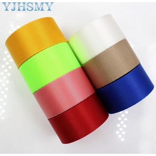YJHSMY D-17718-876,25 mm 10 yards Solid Color Ribbons Thermal transfer Printed grosgrain Wedding Accessories DIY material