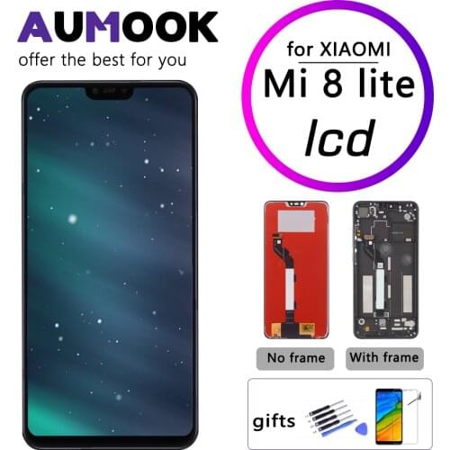 LCD for Xiaomi 6.26 Inch Mi 8 Lite Display Touch Screen Replacement for Mi 8 Youth LCD with Frame Digitizer Assembly Screen