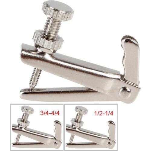 1/4-1/2 & 3/4-4/4 Violin Silver String Fine Adjuster Tuners