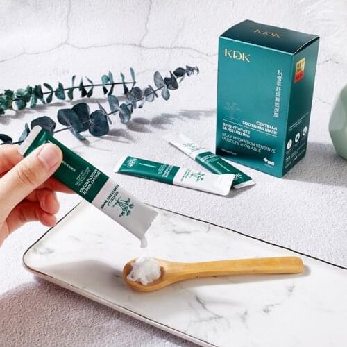 20pcs/box No-wash Sleep Mask Moisturizing Repairing Facial Mask Cream Firming The Skin With Fine Lines Portable Skin Care TSLM1