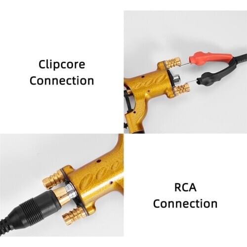 Aluminum Dragonfly Rotary Machine Motor Gun For Artists Golden