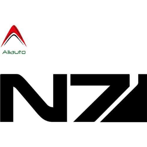 Aliauto Anti-UV Car Sticker Mass Effect N7 Adhesive Originality Vinyl Styling Accessories PVC Decal for Toyota Corolla,15cm*4cm