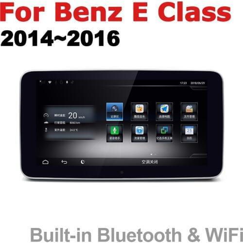 Car Android Radio GPS Multimedia player For Mercedes Benz E Class 2014 2015 2016 NTG stereo HD Screen Navigation
