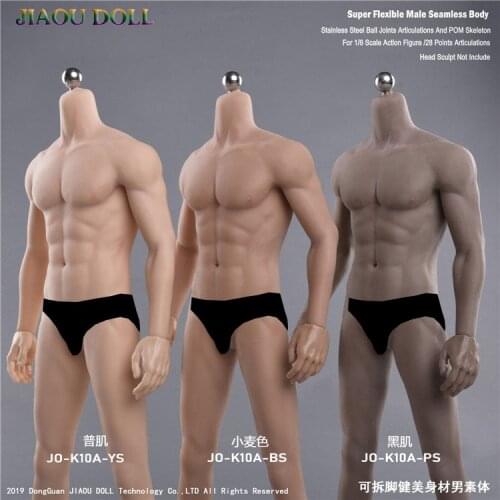 JIAOUDOLL JO-K10A 1/6 Scale Bodybuilding Male Super Flexible Seamless Body JIAOU DOLL