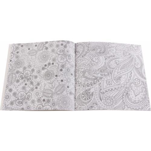 1 PCS 12Pages Mandalas Flower Coloring Book For Children Adult Relieve Stress Kill Time Graffiti Painting Drawing Art Book