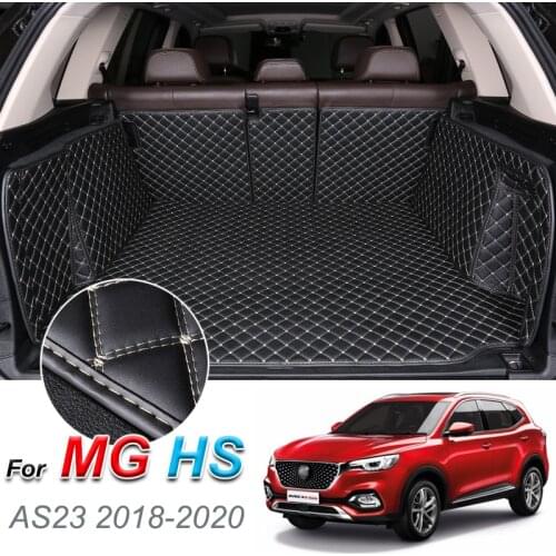 Leather Car Trunk Mat For MG HS 2018-2020 Cargo Liner Trunk Floor Pad Carpet Car Accessories