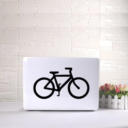 Creative Bicycle Laptop Sticker Removable Stickers macbook Pvc Vinyl Decal for Laptop Skin decoration