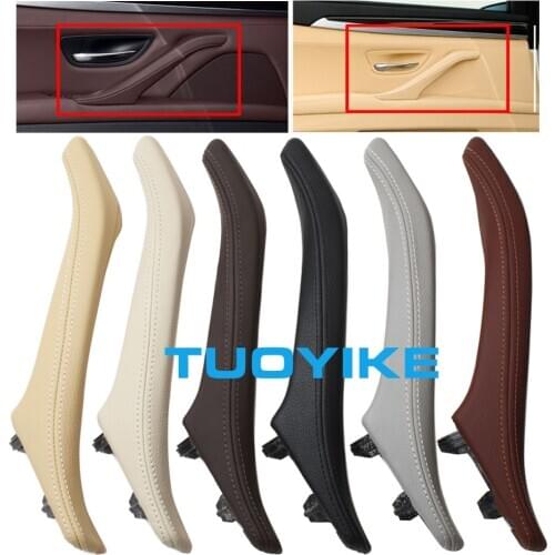 LHD RHD Left Right Interior Passenger Door Leather Pull Handle Assembly For BMW 5 Series F10 F11 F18 520i 523i 525i 528i 535i