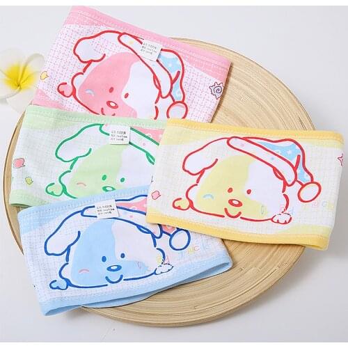 Cartoon Navel Band Soft Adjustable Newborn Bellyband Belly Band Baby Infant Umbilical Belt Navel Protection Belt 1pc