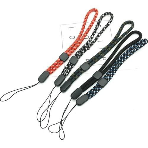 New Hot Hand Wrist Lanyard Strap String for Phone iPhone 12 USB Flash Drives Keys Keychains DSLR Camera GoPro Holders r57