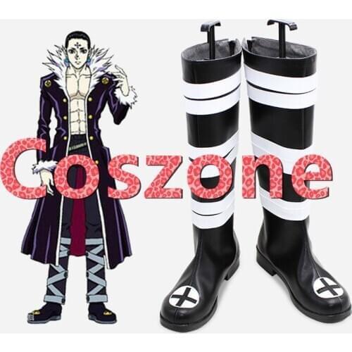Hunter X Hunter Kulolo lushilufelu Cosplay Shoes Boots Halloween Carnival Cosplay Costume Accessories