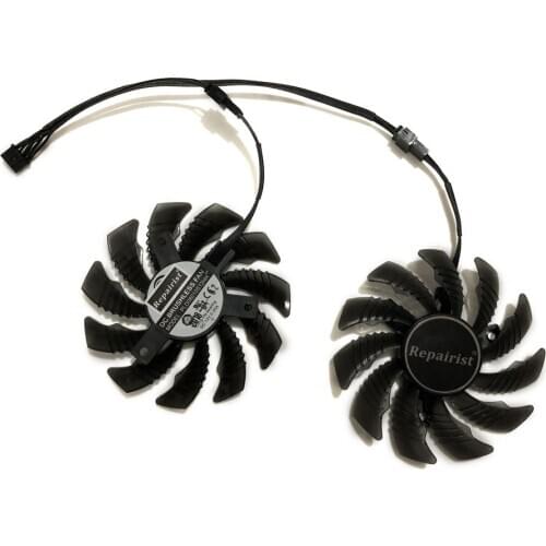 RX560/550 RX550 GPU Graphics Card VGA Cooler Fan For GIGABYTE GV-RX560GAMING OC-4GD GV-RX550GAMING OC-2GD video cards cooling