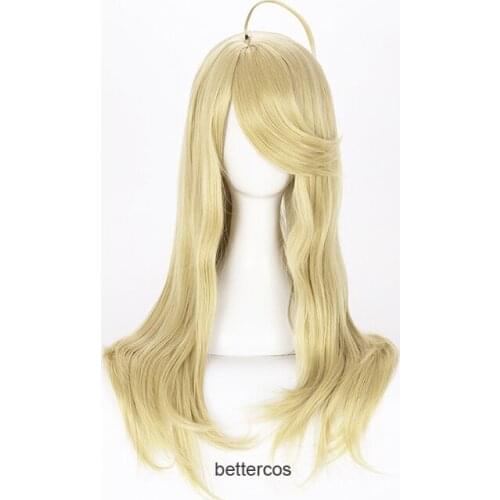 Dangan Ronpa Danganronpa V3 Kaede Akamatsu Cosplay Wigs Long Heat Resistant Synthetic Hair Wig + Wig Cap