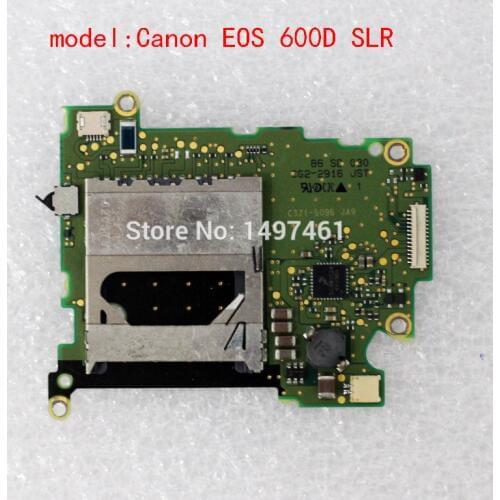 Used SD memory card board PCB parts for Canon EOS 600D Rebel T3i;Kiss X5i DS126311 SLR