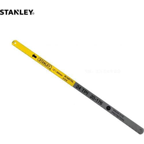 Stanley 1pcs multi-purpose sharpness 18T 24T 32T 12" bi-metal high speed steel hacksaw blades hand hack saw blade HSS saw cutter