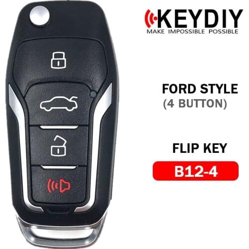 1/5/10pcs KEYDIY Blank KD Remote Control B12-3/4 NB12-4 For KD900/KD MINI/KD-X2 Key Programmer