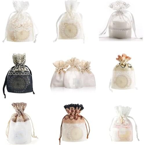 Retail 20X30 cm /8"X12" 50pcs Faux jute/Hessian Hemp Burlap Jewelry Gift sack Shoes Packaging Storage Bags