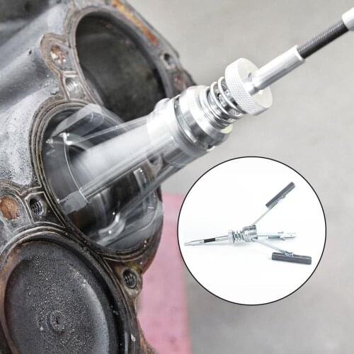 51-177mm Steel Car Engine Brake Cylinder Bore Hone Flexible Shaft Honing Tool