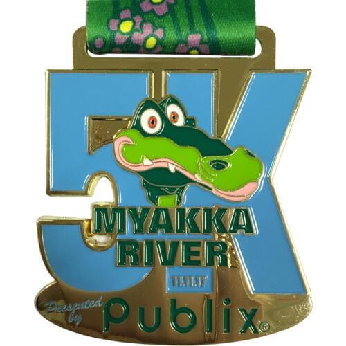 Factory wholesale 5K marathon medal medal high quality low price running sports medal