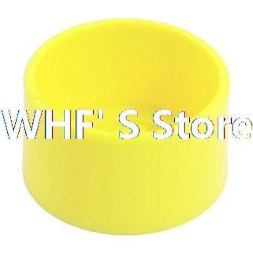 7/8" Install Hole Yellow Plastic Protective Cover for Push Button Switch