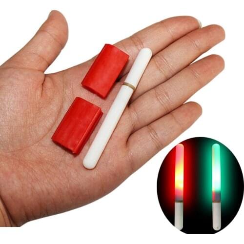 1Pcs LED Light Stick Electronic Fishing Float Light Luminous Rock Fishing Buoy CR425 Battery Night Fishing Tackle F69