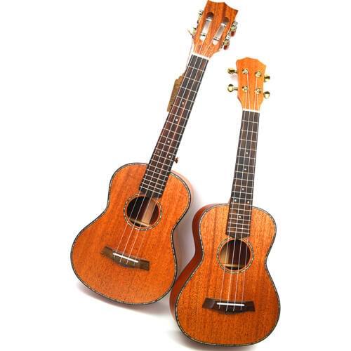 26" Ukulele Tenor All Solid Mahogany Body Guitarra Ukelele 26 Wood Hawaiian 4 Strings Guitar High quality Uku string instrument