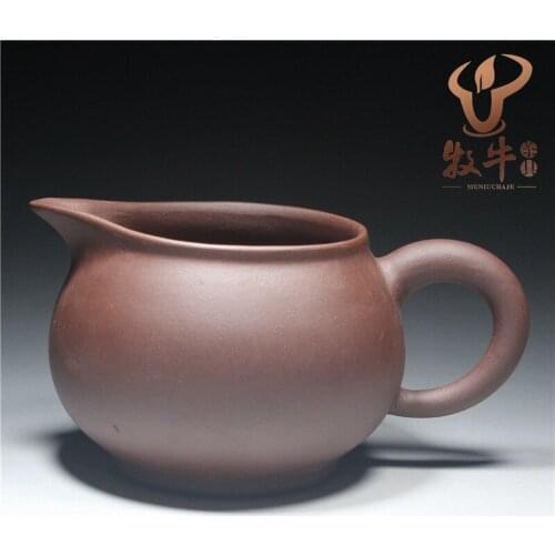 Yixing Yixing tea tea accessories Purple mud justice cup 160 ml customized gift shop mixed batch