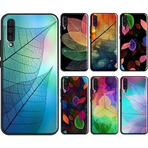 Colorful Leaves Cover For Samsung Galaxy A52 A12 A32 A72 A10 A40 A50 A70 A21S A20e A11 A31 A41 A51 A71 Case
