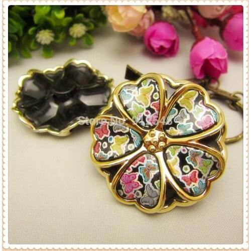 DT61014 New Arrival, Hot 10pcs flower resin buttons handmade diy accessories, garment accessories, DIY accessories materials