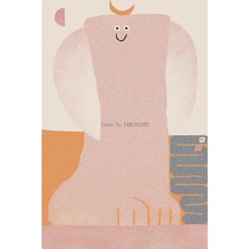 Living Room Carpet Bedroom Coffee Table Bedside Blanket Nordic Ins Cute Simple Floor Mat Tatami Childrens Room Carpet