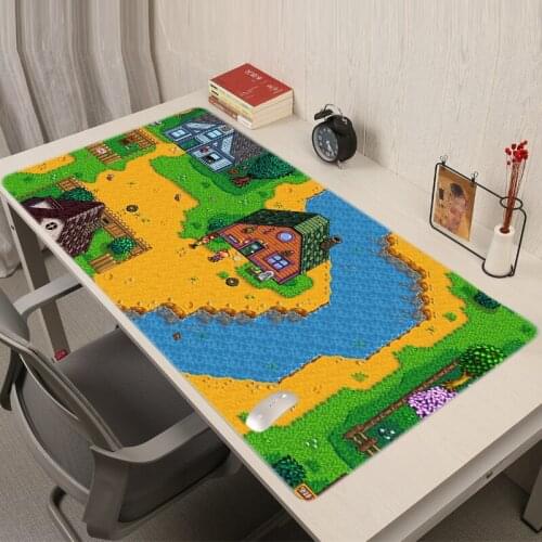 Stardrew Valley Gaming Mouse Pad Xxl Pc Gamer Complete Carpet Kawaii Cabinet Hot Mat Mats Anime Keyboard Gamers Accessories Pads